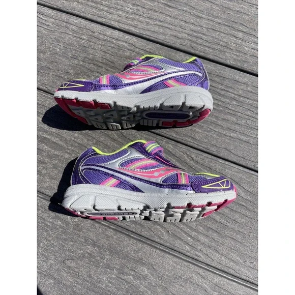 Saucony Sneaker Girls' Baby Ride Shoe (Toddler/Little Kid) * size 9.5 - Picture 7 of 9